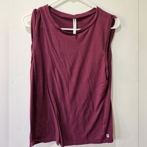 Fabletics Maroon Tank Top